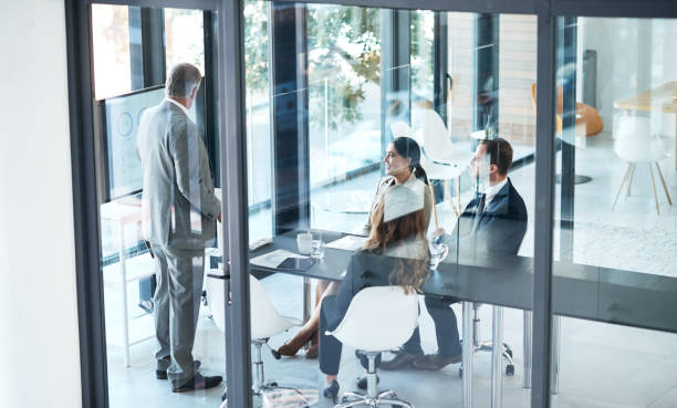 istock He's heading up their latest meeting 831668066