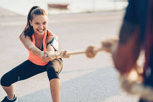 istock Tug of war 831679726