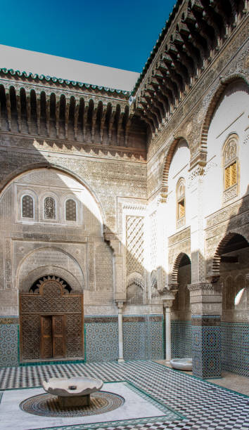 istock The Al-Attarine Madrasa in Fez 831701024