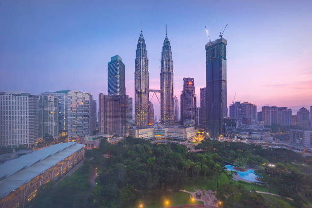 istock Sunrise at Kuala Lumpur 831715226