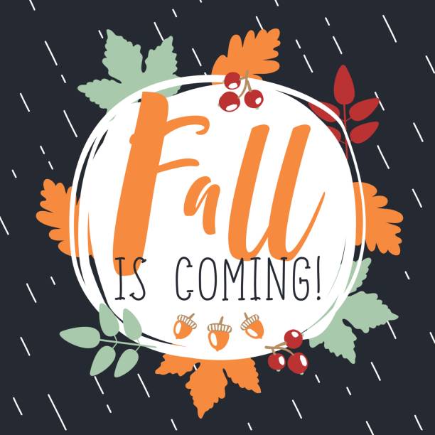 Fall Is Coming Reflection 80+ Rain Is Coming Stock Illustrations, Royalty-Free Vector Graphics ...