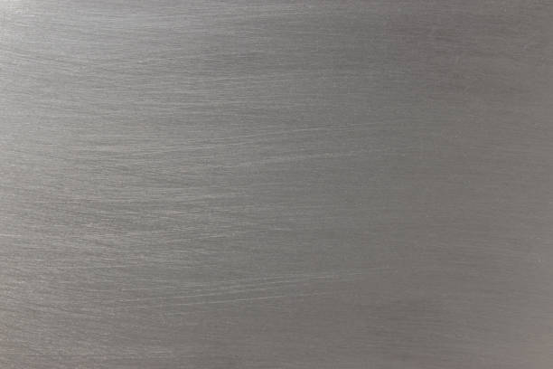 istock Black metal background, shiny iron texture close-up 831736550