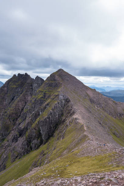 istock Mountain ridge leading to An Teallach Munros in Scottish Highlands 831740802