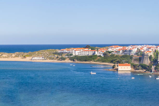 Mira river in Vila Nova de Milfontes