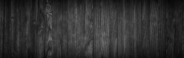 Dark Wood Background Black Texture Pattern Natural Wooden Planks Stock  Photo - Download Image Now - iStock