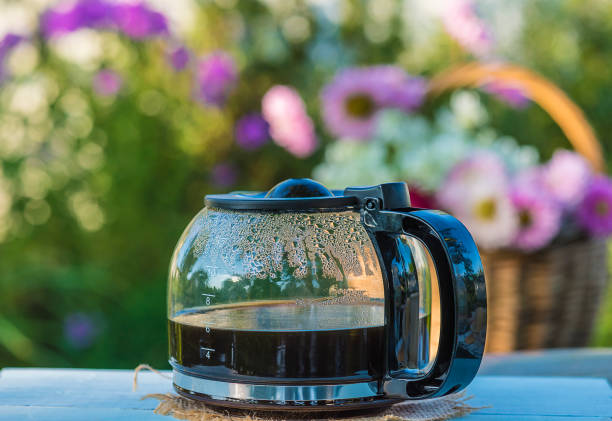istock coffee break in the blooming garden 831751532