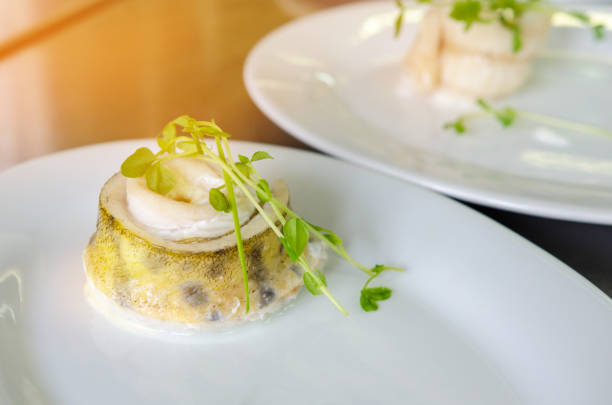 istock Baked fillet of pikeperch, zander 831755722