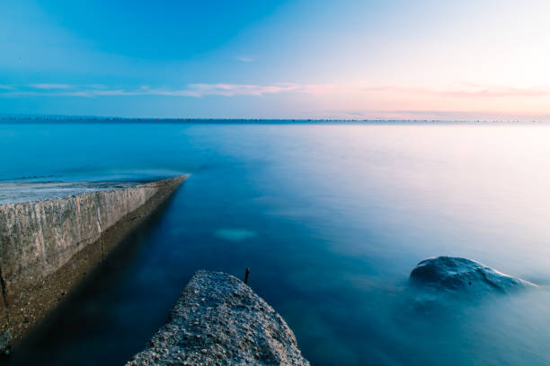 istock Sunset at the sea, Trieste 831756470