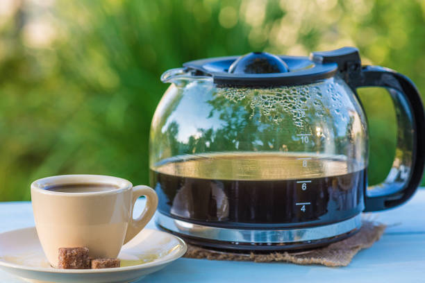 istock coffee break in the blooming garden 831767712