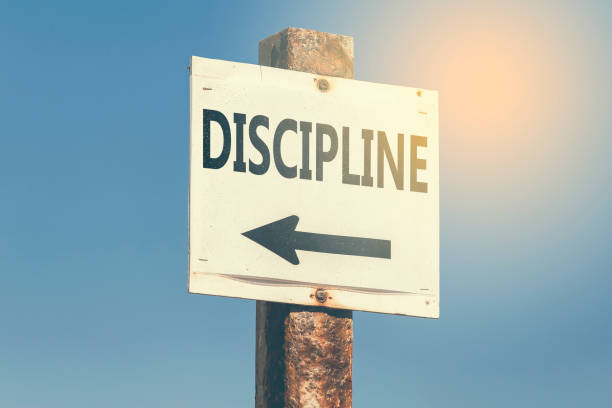 istock Discipline word and arrow signpost 3 831775042
