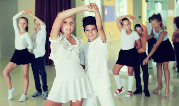 istock Children  enjoying of partner dance 831777012