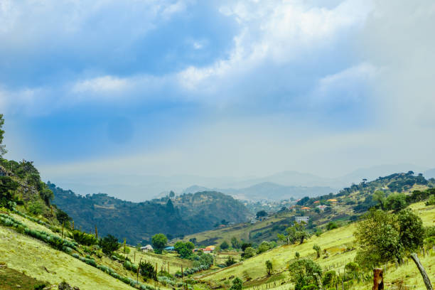 istock Mountain landscape by Todos Santos Cuchumatan in Guatemala 831790082