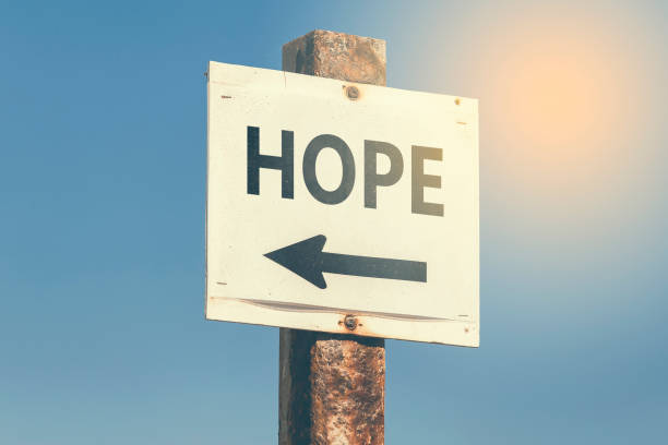 istock Hope word and arrow signpost 3 831801068