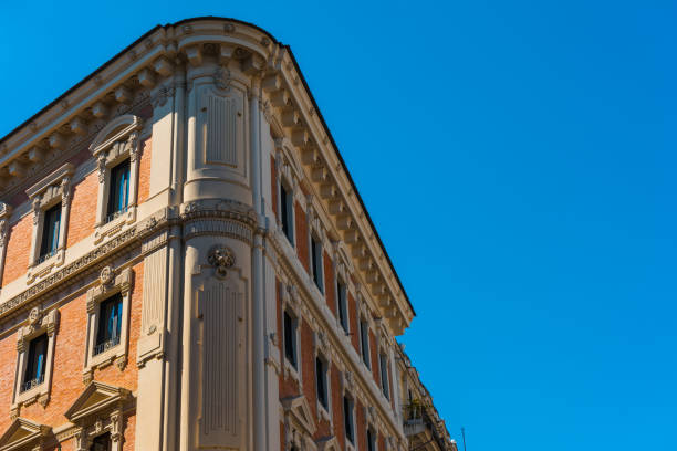 istock ancient corner house at rome, italy 831812332
