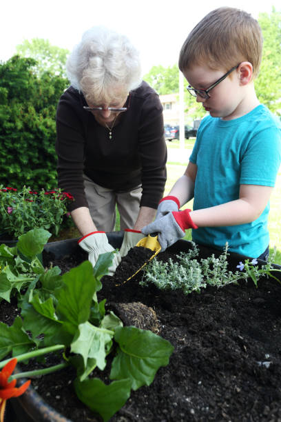 istock Gardening with Grandma 831818752