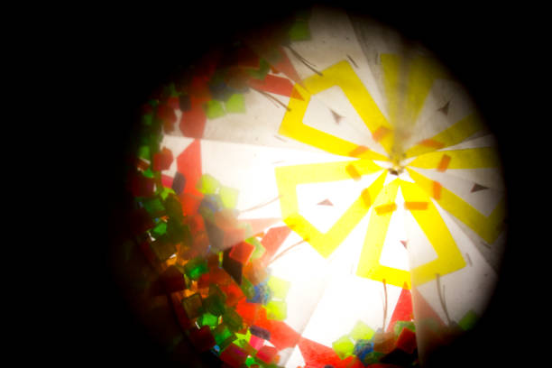 istock Abstract Looking Into a Kaleidoscope Background Geometric Shapes 831829398