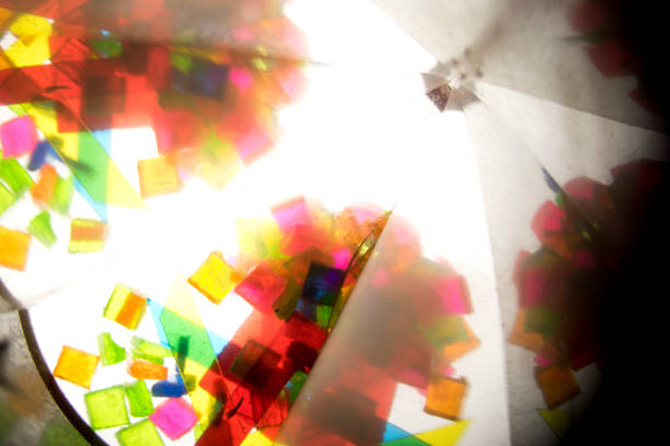 istock Abstract Looking Into a Kaleidoscope Background Geometric Shapes 831832824