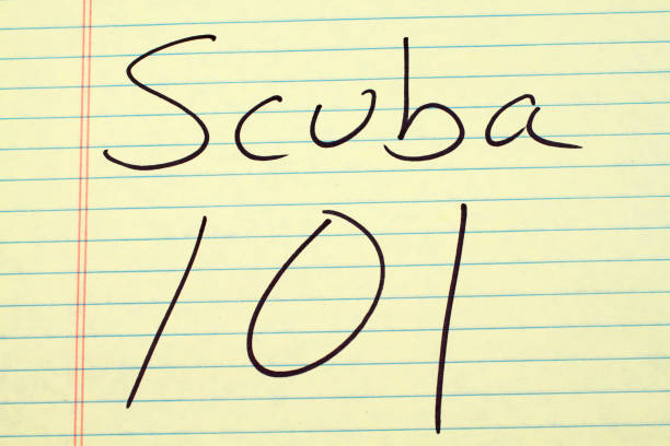 istock Scuba 101 On A Yellow Legal Pad 831833674