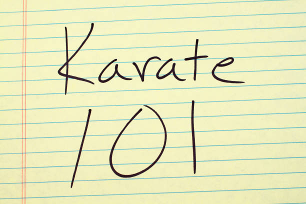 istock Karate 101 On A Yellow Legal Pad 831833694