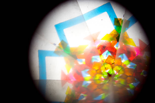 istock Abstract Looking Into a Kaleidoscope Background Geometric Shapes 831835848