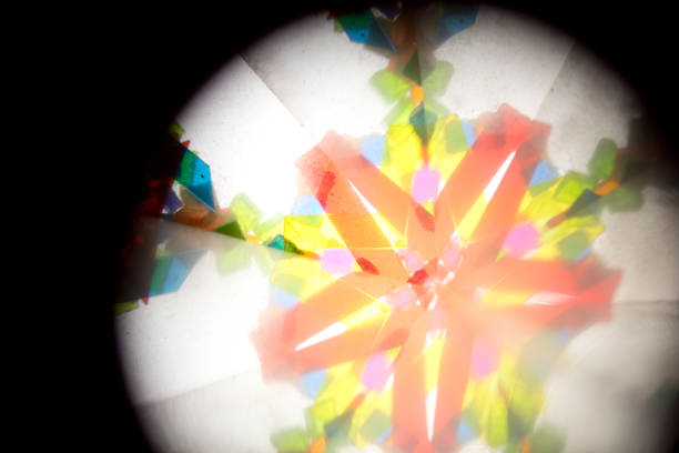 istock Abstract Looking Into a Kaleidoscope Background Geometric Shapes 831836098