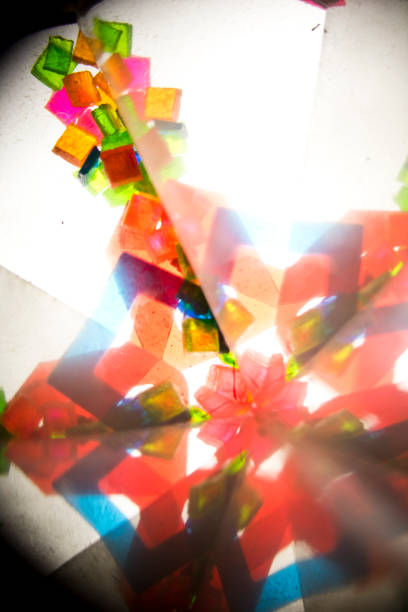 istock Abstract Looking Into a Kaleidoscope Background Geometric Shapes 831836372
