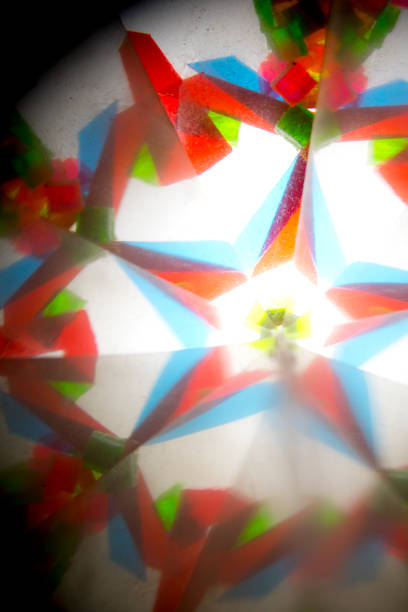 istock Abstract Looking Into a Kaleidoscope Background Geometric Shapes 831836594