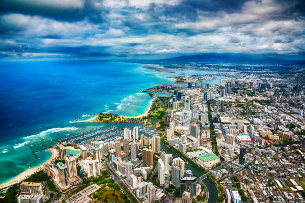 istock Aerial of Honolulu Hawaii 831852714