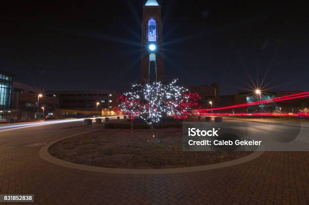 Ball State Lights Stock Photo - Download Image Now - Ball State University, Headlight, Horizontal