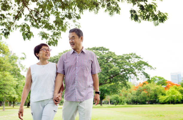istock Senior Couple Leisure Outside Concept 831857148