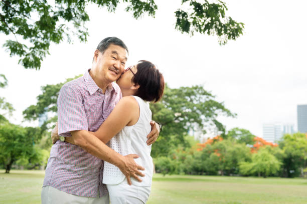 istock Senior Couple Leisure Outside Concept 831857282