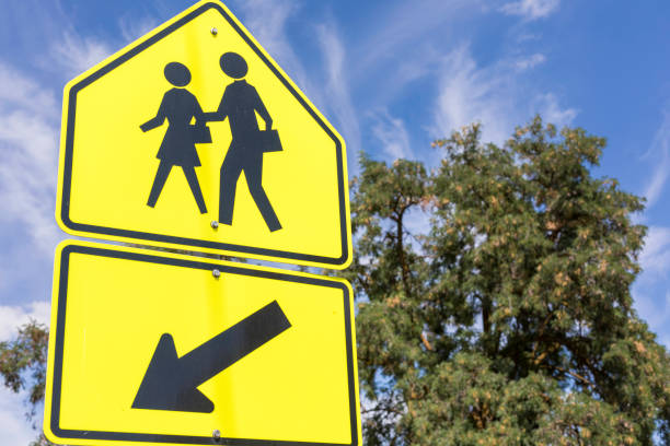 istock School Zone Crossing Sign 831857680