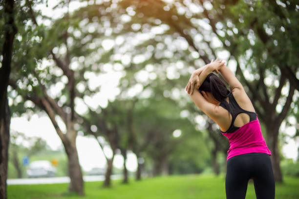 istock Women exercising.Women exercising in sunny bright light. 831861602