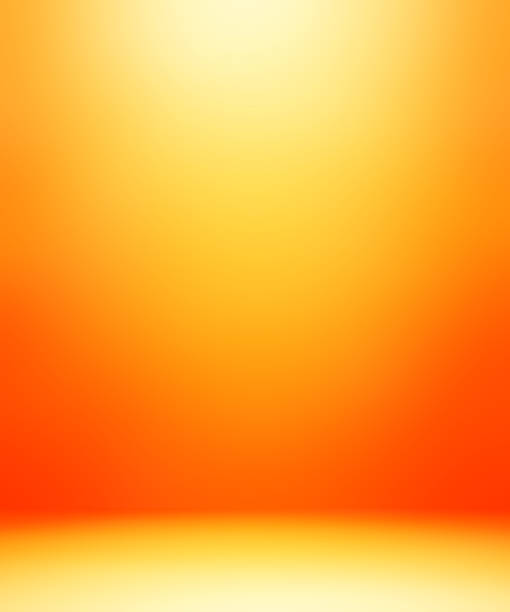 istock Abstract Orange background layout design,studio,room, web template ,Business report with smooth circle gradient color. 831868842