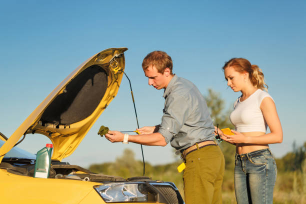 istock Couple in love. Road Trip 831873342