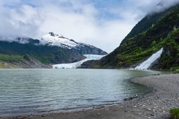 istock Mendenhall Glacier and Nugget Falls 831887474