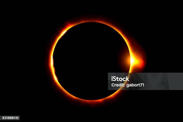 Total Solar Eclipse Stock Photo - Download Image Now - Eclipse, Sun, Solar Energy