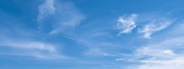 istock Blue sky banners taken in the air 831896582