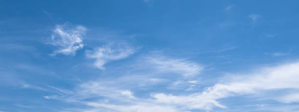 istock Blue sky banners taken in the air 831896696