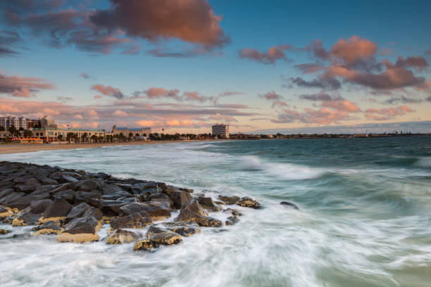 istock Sea view at St Kilda Beach 831900712