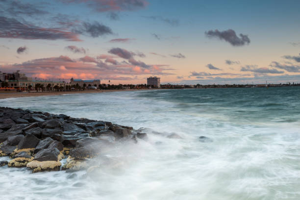 istock Sea view at St Kilda Beach 831900750