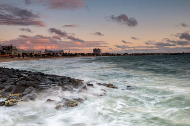 istock Sea view at St Kilda Beach 831900924