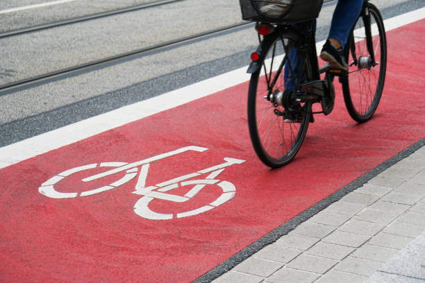 istock designated bike lane or cycle highway 831910980