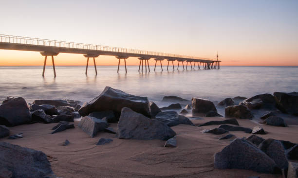 istock Sunrise in Badalona 831918312