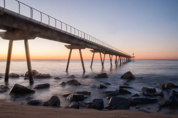 istock Sunrise in Badalona 831919280