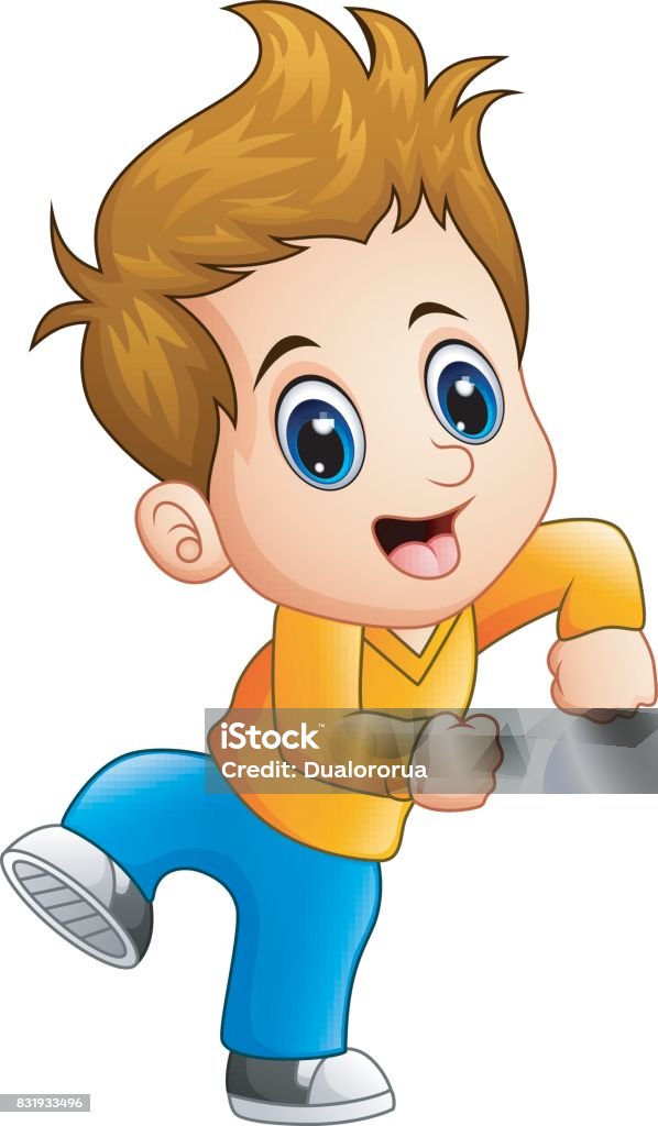 Cute Boy Cartoon Posing Stock Illustration - Download Image Now - Activity,  Adult, Boys - iStock