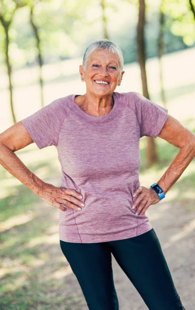 istock Senior sportswoman 831933670