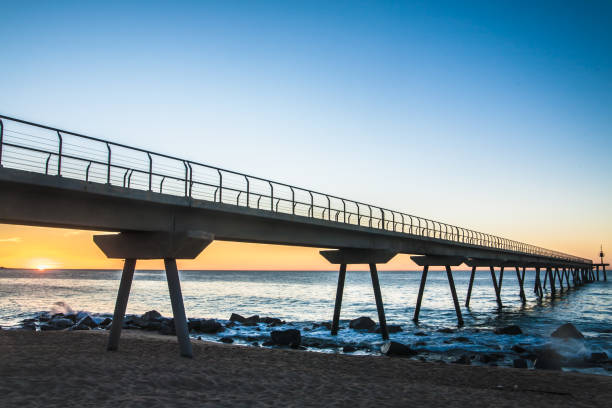 istock Sunrise in Badalona 831934076