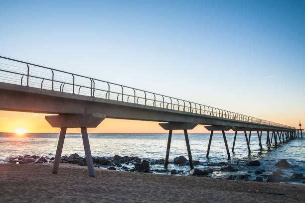 istock Sunrise in Badalona 831940170
