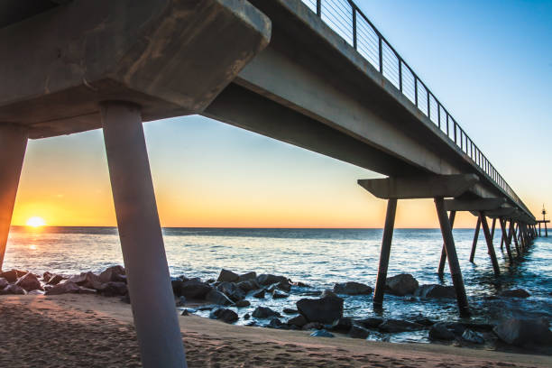 istock Sunrise in Badalona 831946020